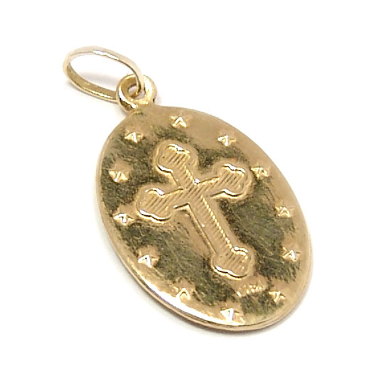 Medalha de Nossa Senhora da Conceio em ouro 18k - 2MEO0233