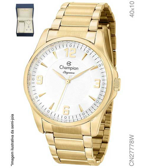 Relogio Champion Masculino - CN27778W Relogio Champion Masculino - CN27778W