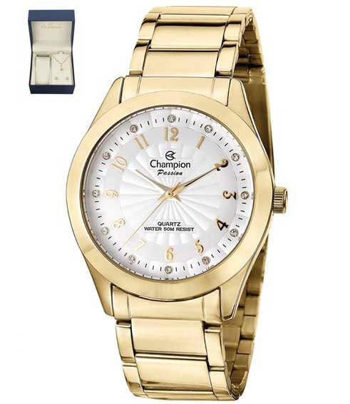 Relogio Champion Feminino - CN29409D- Conjunto Relogio Champion Feminino - CN29409D- Conjunto