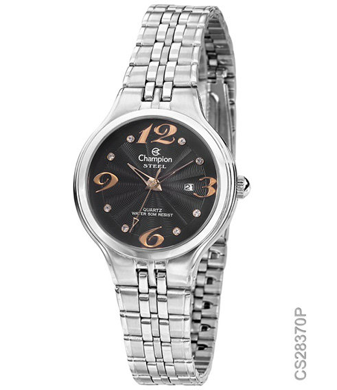 Relogio Champion Feminino - CS28370P Relogio Champion Feminino - CS28370P