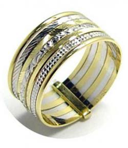 Aneis em ouro 18k 7 fios - 2ANO0020 Aneis em ouro 18k 7 fios - 2ANO0020