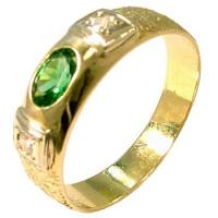 Anel formatura em ouro 18k - Zircônica e P. Sintética - 2APS0050 Anel formatura em ouro 18k - Zircônica e P. Sintética - 2APS0050