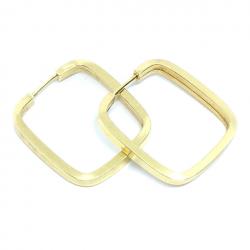 Africana em ouro 18k - retangular - 2BRO0005 Africana em ouro 18k - retangular - 2BRO0005