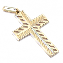 Crucifixo em ouro 18k - 2CZ0276