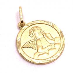 Medalha ouro - Anjo da Guarda - 2MEO0368