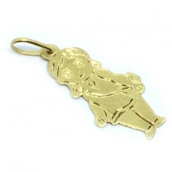 Pingente em ouro amarelo 18k - Boneca Pingente em ouro amarelo 18k - Boneca