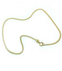 Tornozeleira feminina em ouro 18k - 2PUO0612 Tornozeleira feminina em ouro 18k - 2PUO0612