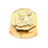 Anel de ouro 18k masculino - São Jorge - 2ANO0489 Anel de ouro 18k masculino - São Jorge - 2ANO0489