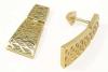 Brinco em ouro 18k feminino - vazado Brinco em ouro 18k feminino - vazado
