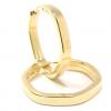 Argola africana em ouro 18k - 2BRO0411 Argola africana em ouro 18k - 2BRO0411