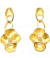 Brinco de ouro amarelo 18k feminino Brinco de ouro amarelo 18k feminino