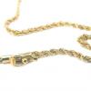 Corrente em ouro 18k - Tipo Corda Maciça - Feminina - 40 cm Corrente em ouro 18k - Tipo Corda Maciça - Feminina - 40 cm