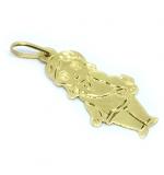 Pingente em ouro amarelo 18k - Boneca Pingente em ouro amarelo 18k - Boneca