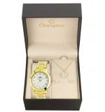 Relogio Champion Feminino - CN25065W- Conjunto Relogio Champion Feminino - CN25065W- Conjunto