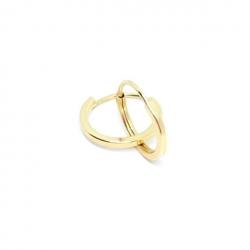 Argola africana em ouro amarelo 18k - 2BRO0475