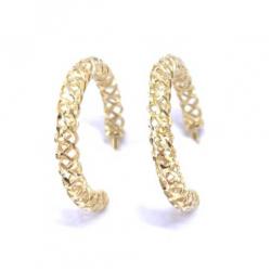 Brinco em ouro 18k feminino - 2BRO1097