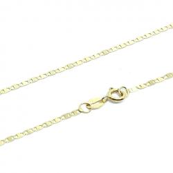 Colar em ouro 18k - Cadeado achatado - Feminino - 45 cm - 2CLO0583