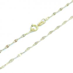 Corrente de ouro amarelo 18k - Groumette - Feminina - 45 cm - 2CLO0588