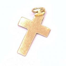 Crucifixo em ouro 18k  - Chapa - 2CZO0056