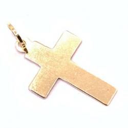 Crucifixo em ouro 18k  - Chapa - 2CZO0056