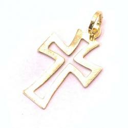 Crucifixo em ouro 18k  - 2CZO0061