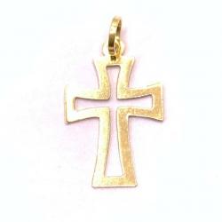 Crucifixo em ouro 18k  - 2CZO0061