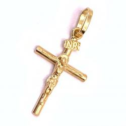 Crucifixo em ouro 18k  - Com imagem - 2CZO0070