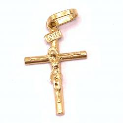 Crucifixo em ouro 18k  - Com imagem - 2CZO0077