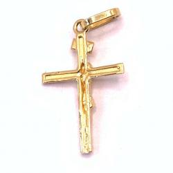 Crucifixo em ouro 18k  - Com imagem - 2CZO0077