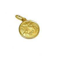 Medalhinha batismo em ouro amarelo 18k - 2MEO0005 (Produto Esgotado)