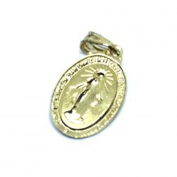 Medalha de Nossa Senhora das Graas em ouro 18k - 2MEO0356