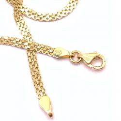 Pulseira de ouro 18k - Esteira - 2PUO06798