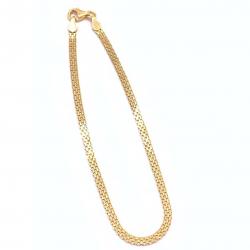 Pulseira de ouro 18k - Esteira - 2PUO06798