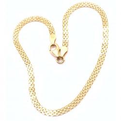 Pulseira de ouro 18k - Esteira - 2PUO06798