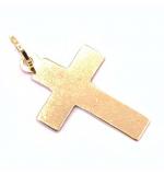 Crucifixo em ouro 18k  - Chapa - 2CZO0056