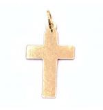 Crucifixo em ouro 18k  - Chapa - 2CZO0056