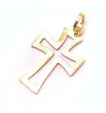 Crucifixo em ouro 18k  - 2CZO0061