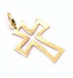 Crucifixo em ouro 18k  - 2CZO0061