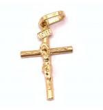 Crucifixo em ouro 18k  - Com imagem - 2CZO0077