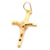 Crucifixo em ouro 18k  - Com imagem