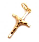 Crucifixo em ouro 18k  - Com imagem