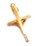 Crucifixo em ouro 18k  - Com imagem