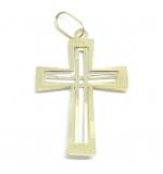 Crucifixos de ouro 18k - Vazado - 2CZO0327