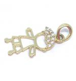 Pingente em ouro 18k - Boneco - 2PIZ0080