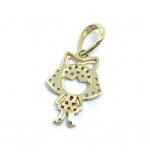 Pingente em ouro 18k - Boneca - 2PIZ0135