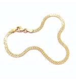 Pulseira de ouro 18k - Esteira - 2PUO06798