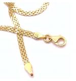 Pulseira de ouro 18k - Esteira - 2PUO06798